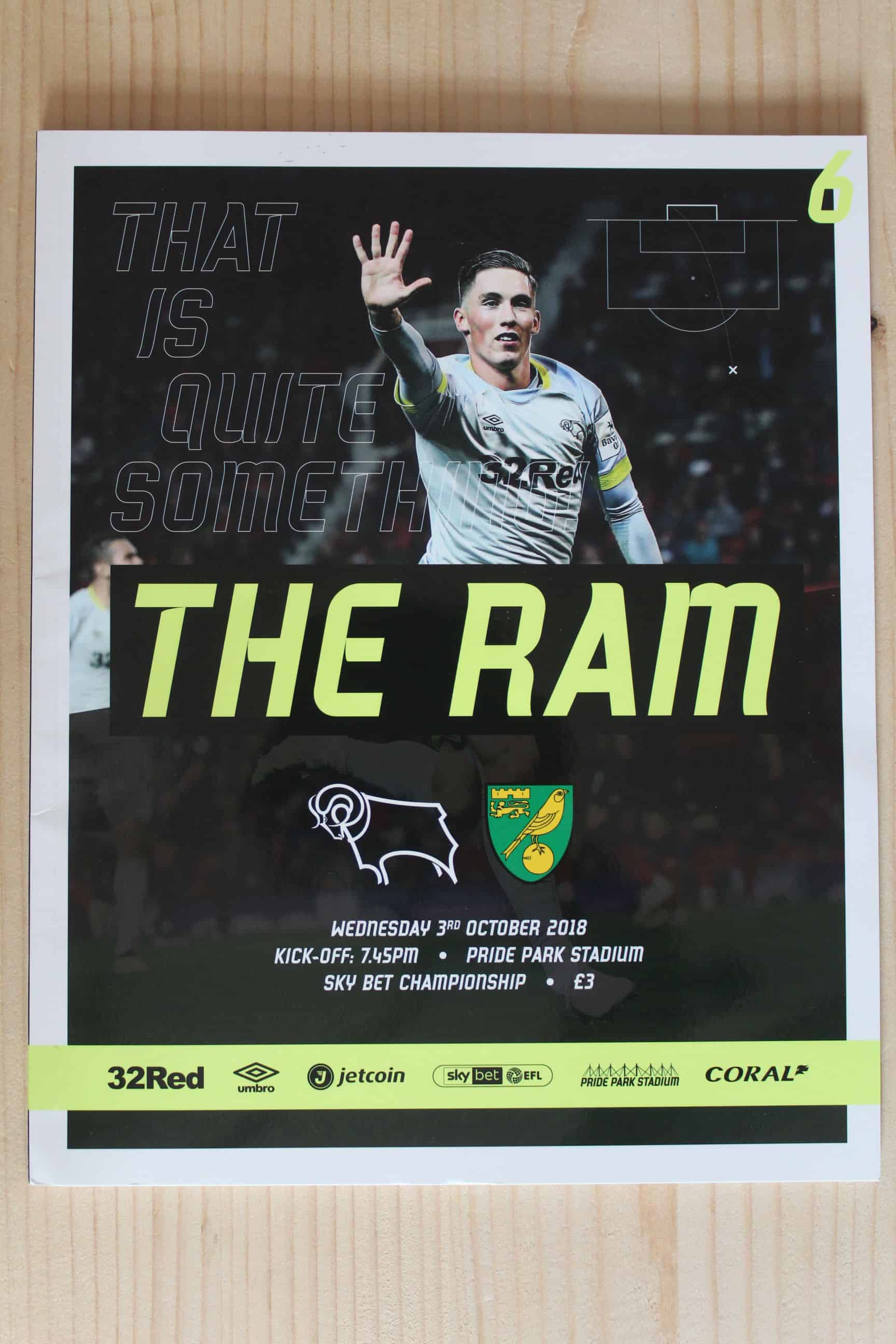 Derby County FC v Norwich City FC